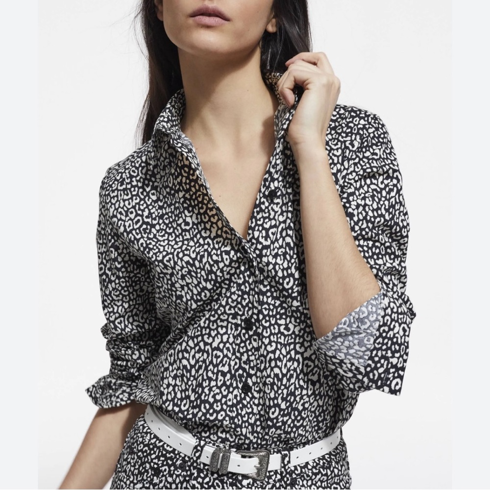 THE KOOPLES
Punk Leo Printed Shirt - M